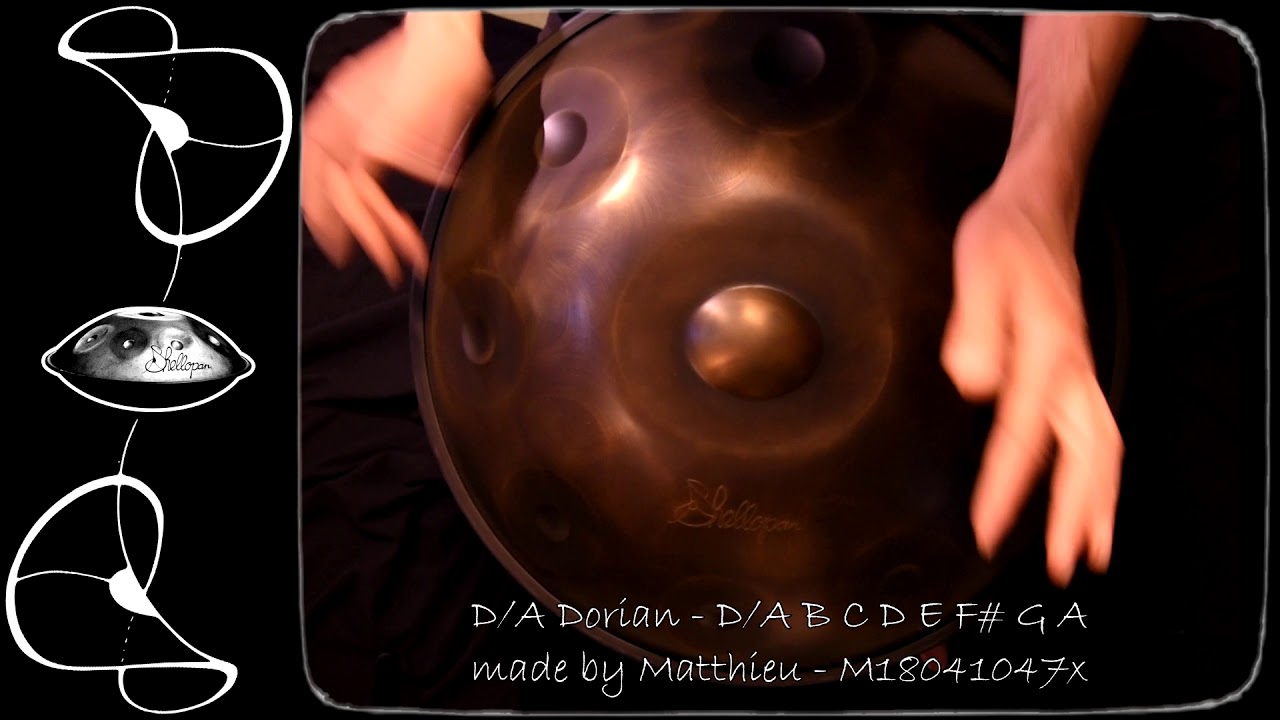 D "Mixolydian" 9 - D Mixolydian / A Dorian heptatonic - Shellopan by Matthieu