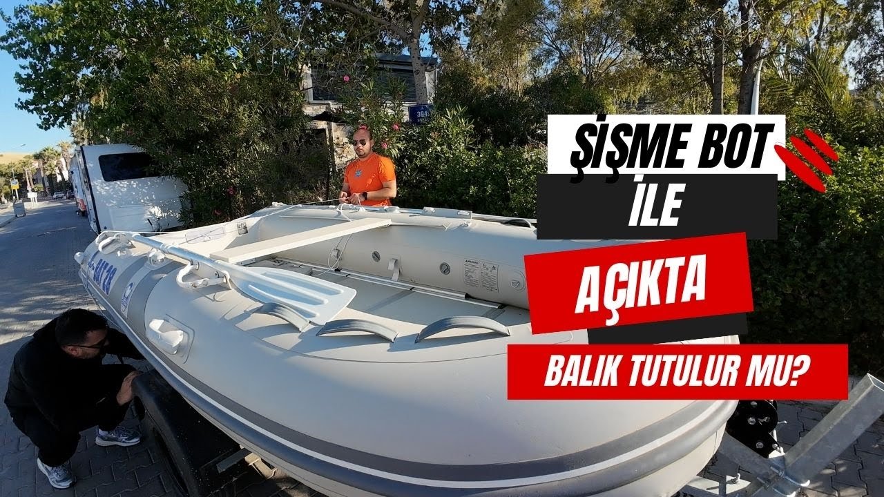 SEASTORM ŞİŞME BOT İLE AÇIKTA BALIK AVI - KOVA DOLDU HER ÇEŞİT BALIK VAR