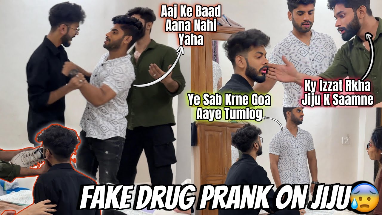 Fake Drug Prank on Jiju😱Aaj ke Baad Goa mat Aana | SACH PAKDA GAYA | Goa Vlog 9 | AALTU FALTU |