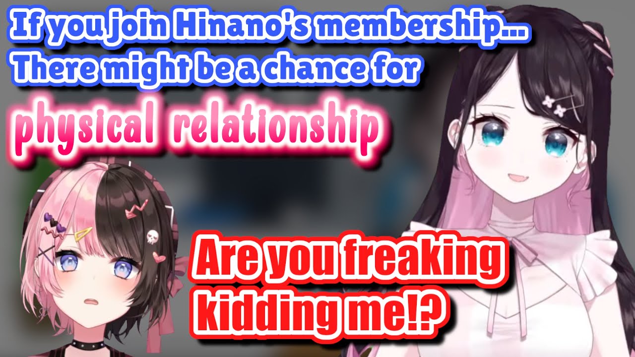 Kaga Nazuna Tells an Outrageous Lie to Hinano's Fan [VSPO]