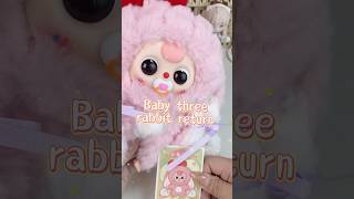 UNBOXING BABY THREE RABBIT RETURN 🍼💖 #babythree #rabbit  #unboxing  #unboxingvideo #trending Information