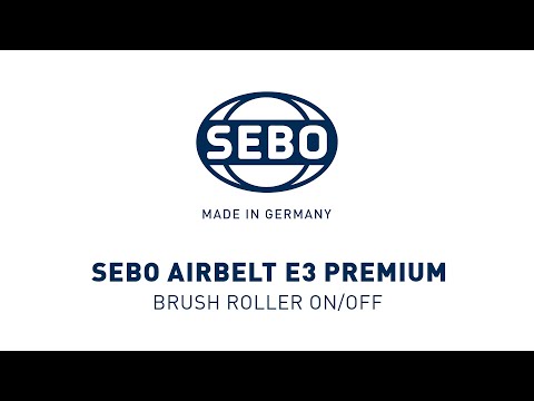 SEBO AIRBELT E3 PREMIUM - Brush Roller On/Off