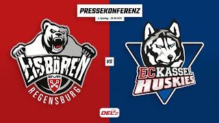 Pressekonferenz 4. Spieltag | Eisbären Regensburg - EC Kassel Huskies