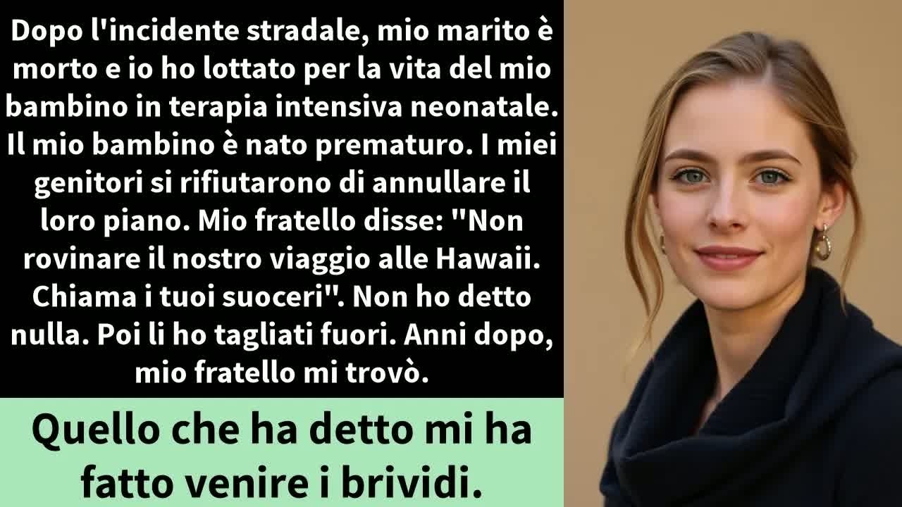 Mio marito è morto lunedì. Mia figlia è nata prematura e attaccata a un respiratore. Martedì l'ospedale mi ha detto: "Servono 38.000 dollari entro venerdì, altrimenti la trasferiamo a 200 miglia...