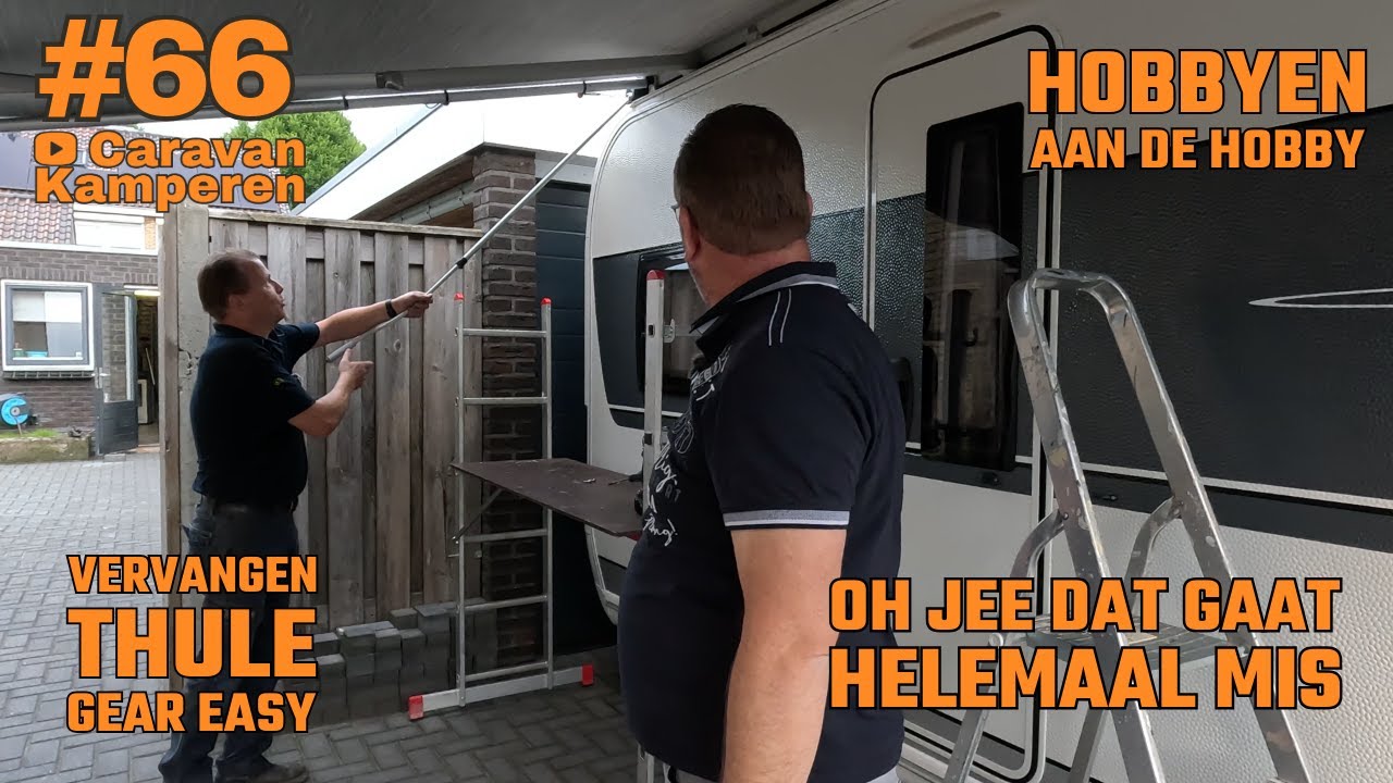 #vlog66 Vervangen Thule Gear Easy, middenrafter monteren en bedrading wegwerken