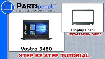 Dell Vostro 3480 (P89G005) Display Bezel How-To Video Tutorial