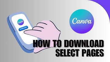 How to Download Select Pages on Canva Mobile App