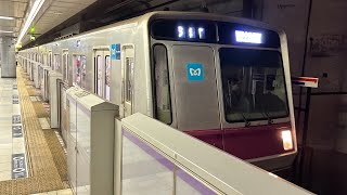 東京メトロ半蔵門線8000系8104F 錦糸町駅発車