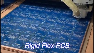 Polyimide Base Rigid-Flex PCB One Stop Assembly Factory For Equipment Consumer Electronic