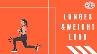 You can lose weight with lunges - Do lunges every day and see what happens | Losing weight workout