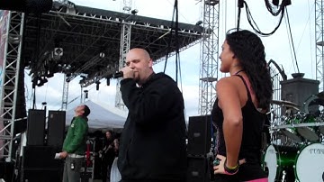 Bullet For My Valentine intro at LAZERfest 2011