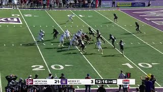 No. 3 Montana bolts to early lead, ends drought against Weber State