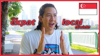 living on the expat local divide in singapore // does it exist? what is it like?