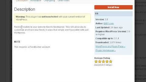 Redirecting feedburner to RSS Feed