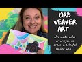 Orb weaver art project