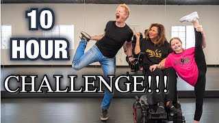 10 HOUR CHALLENGE / DANCE CLASS WITH JORDAN MATTER!!! l Abby Lee Miller