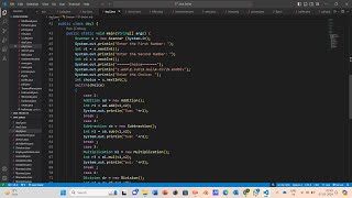 Java program using switch case for arithmetic operations with user input. 🌟✨💡🔢
