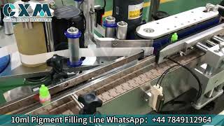 10ml Pigment Filling Line | Automatic Filling and Capping System