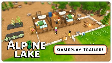 Alpine Lake | 2025 UPDATED Gameplay Trailer | Mossy Grove Games