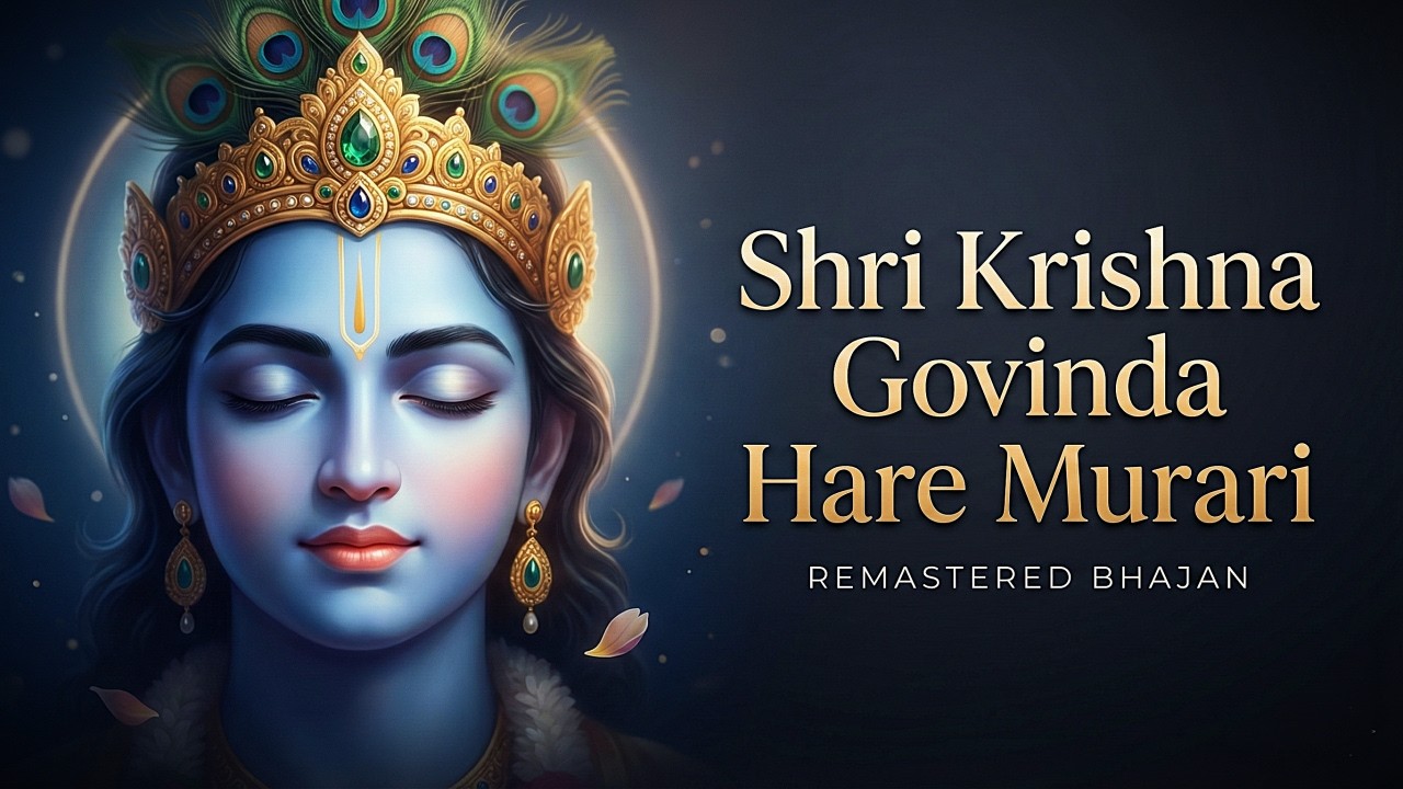 श्री कृष्ण गोविंद हरे मुरारी | KRISHNA BHAJAN 2025 ( FULL SONG) Shri Krishna Govind Hare Murari