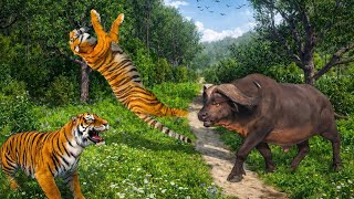 REALISTIC ANIMAL TRANSPORT TRUCK GAME 3D 🐅🔥 | HEAVY CARGO DRIVING SIMULATOR | ANDROID#games  screenshot 5