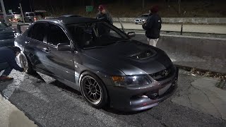 2020 Dig Racing Hellcat Charger Vs Evo 8 & More!!!