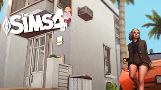 Oasis Spring Office Girl Starter Small House Sims 4 Stop Motion No Cc