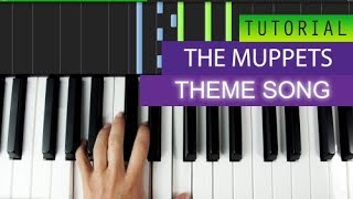 The Muppets Theme song - Piano Tutorial + MIDI Download