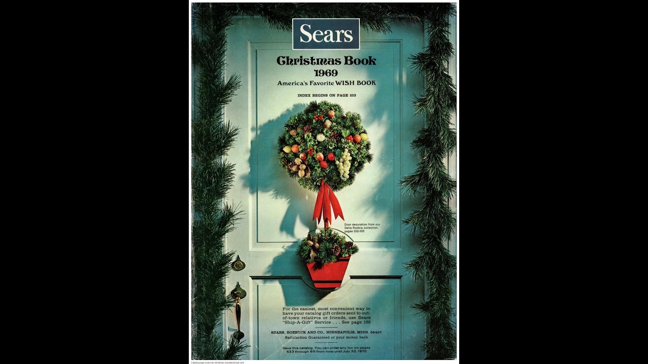 1969 Sears Christmas Wishbook - YouTube