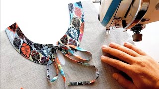 Sewing peter pan collar easy way to understand / Clever Sewing Tips/ DIY Sewing Tips
