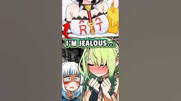 Fauna and Gura are very yabai with their thoughts#short #vtuber #hololive