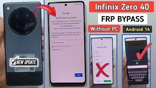 Infinix Zero 40 frp bypass Android 14✅infinix Zero 40 (X6860) Google Account Lock Remove Without pc screenshot 5