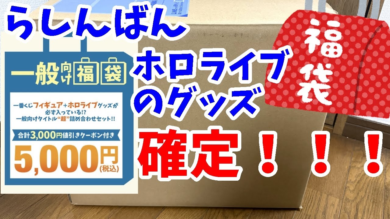 アニメグッズ福袋】ホロライブ確定！？ぶっちぎりの内容のアニメグッズ