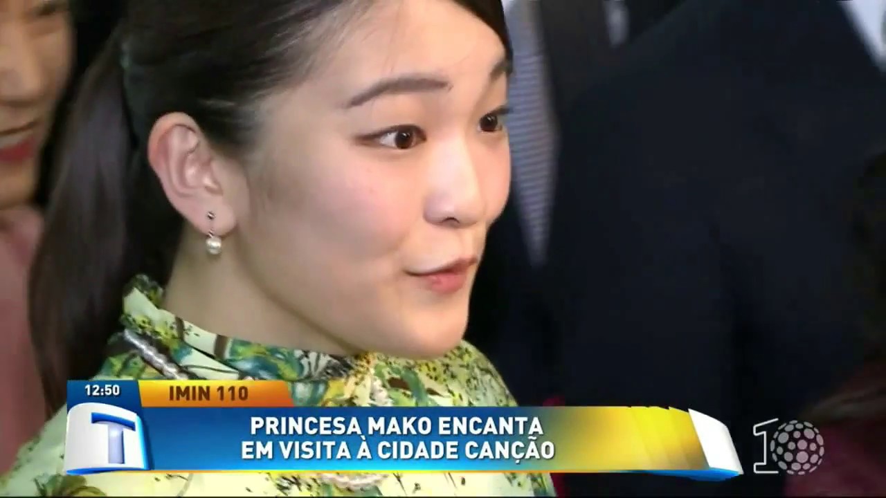Princesa Mako encanta em visita à cidade canção - Tribuna da Massa (21/07/18)