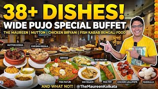 ন্যায্য দামে সেরা ভোজ 38 রকম খাবার! The Maureen এ Grand Pujo Buffet | Best Bengali Food+Best Buffet — video thumbnail
