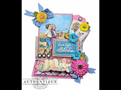 Authentique Maio Desk Calendar Tutorial
