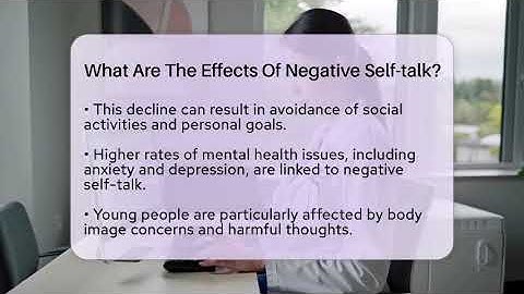What Are The Effects Of Negative Self-talk? - Inside Body Image