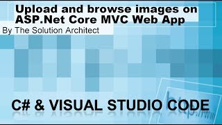 .Net Core MVC Session: how to upload images to SQLite database and list on Index