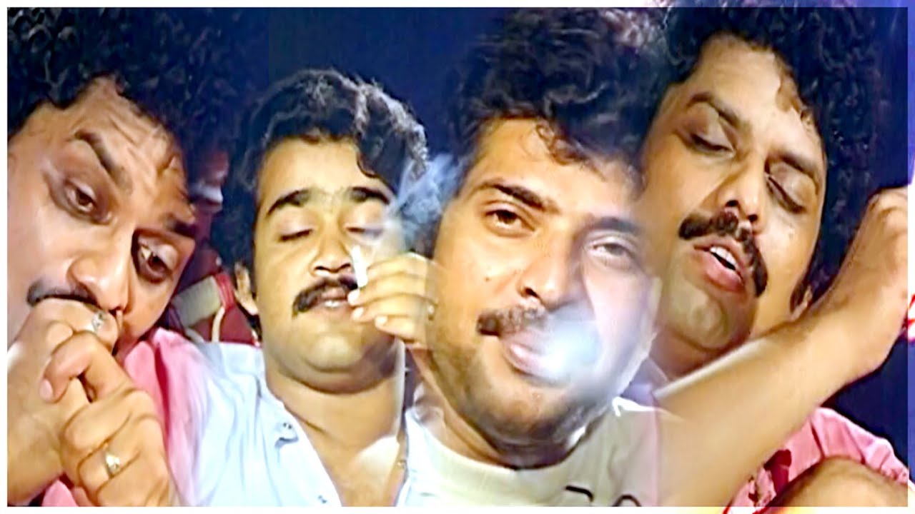 എന്റീശ്വരാ എന്താ സുഖം , കിളി മൊത്തം പാറി | Mammootty , Mohanlal , Jagathy - Asthram Movie Scene