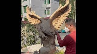 Amazing Eagle Wood Carving – How to Carve an Eagle by Hand