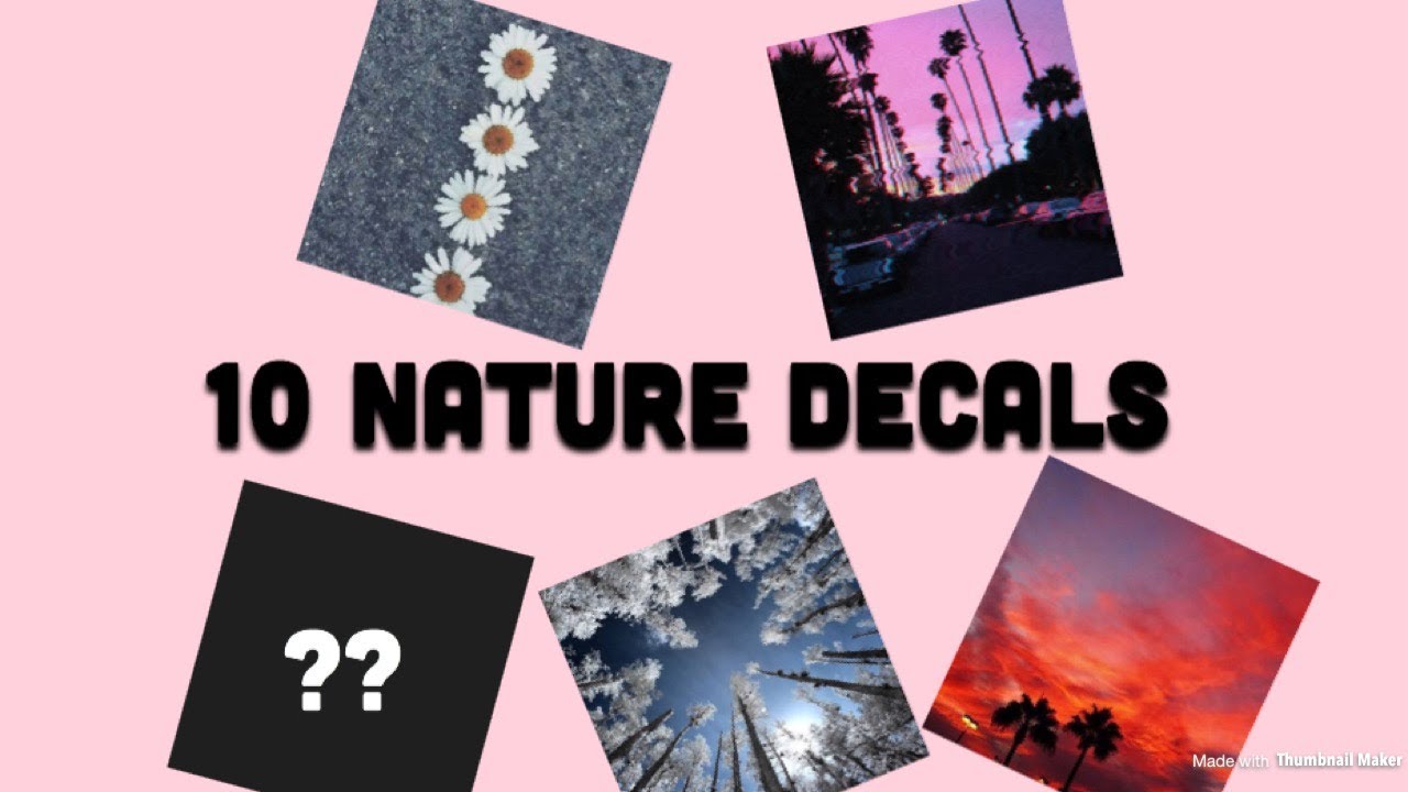 Roblox Nature Decals Robuxtousd2020 Robuxcodes Monster - roblox white aesthetic decal ids doovi