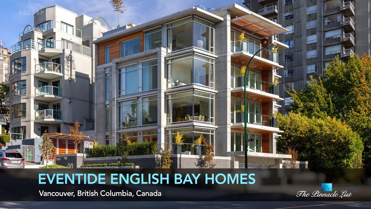 Eventide Luxury English Bay Homes | Bute St, Vancouver, BC, Canada 🇨🇦 | Luxury Apartment Design