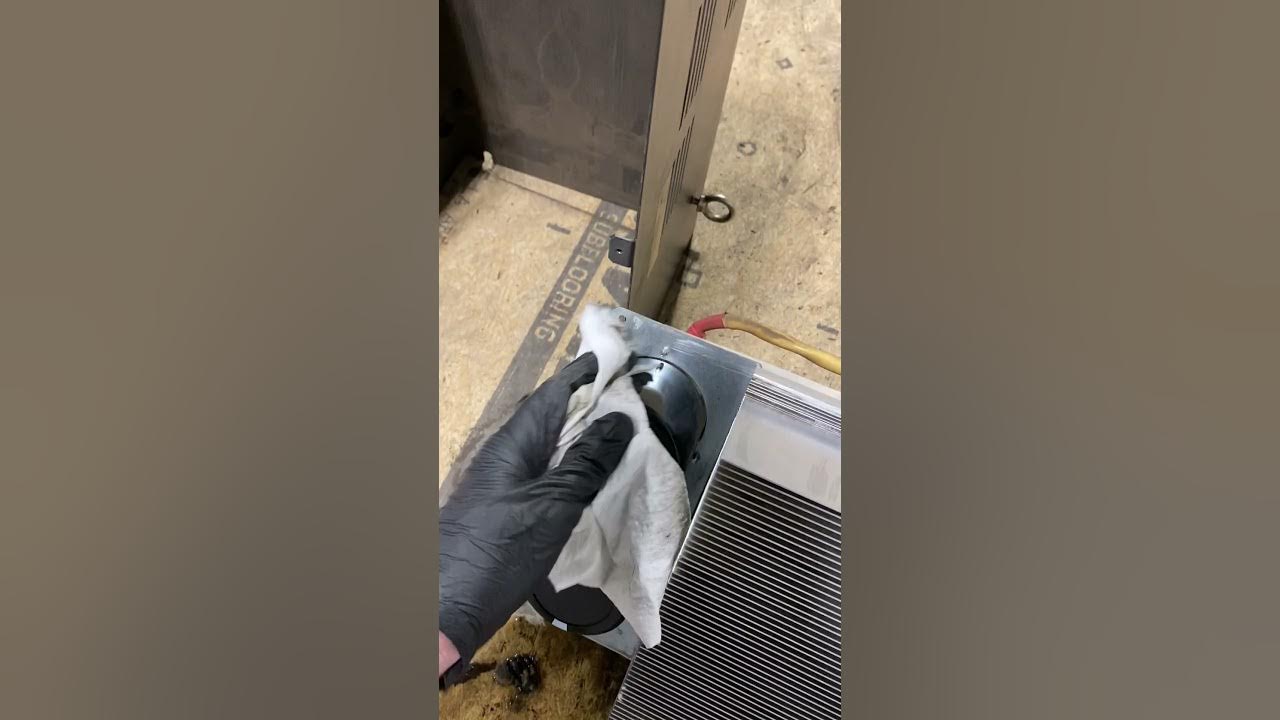 InDepth VFD Cleaning Instructions Step 6 Wiping Down Heat Sink Fins YouTube