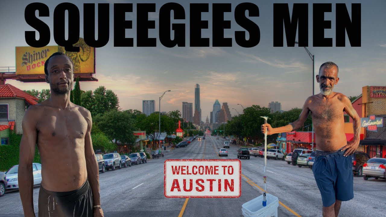 Austin Texas Squeegee Men (how they got on the streets) YouTube