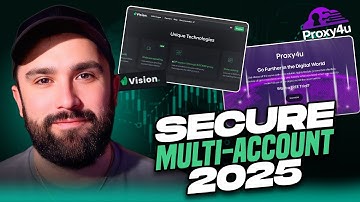 Residential Proxy Setup with Vision Browser & Proxy4U: Secure Multi-Account 2025