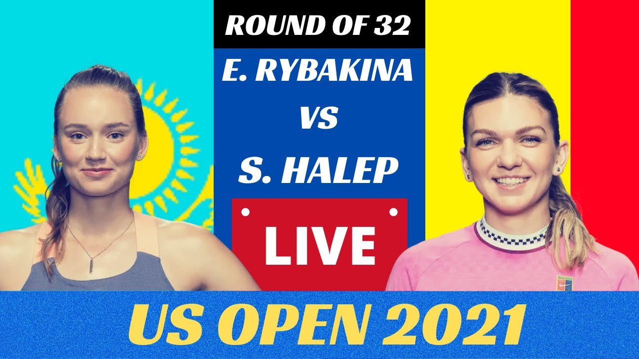 rybakina halep live