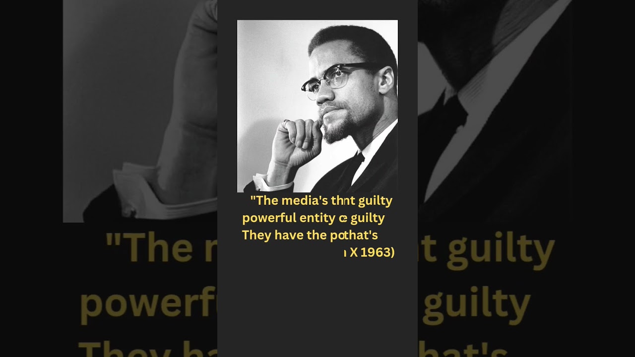 Malcolm X Quotes about media 
