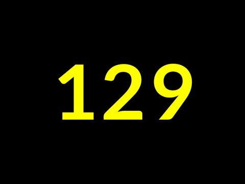 129 Seconds Countdown Timer With Sound Effect