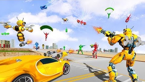 Bumblebee Robot Car Transformation Game: Robot Car Games Cradley Creations Robot Games