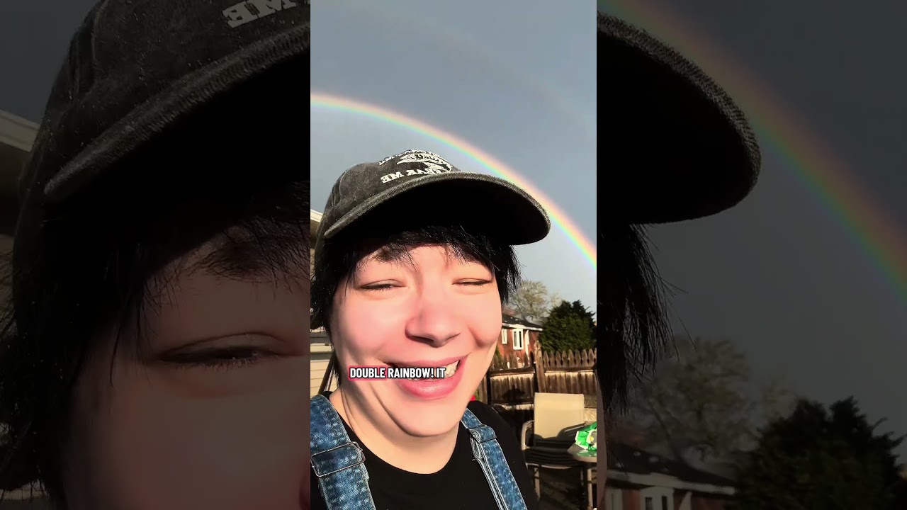 DOUBLE RAINBOW THROWBACK?